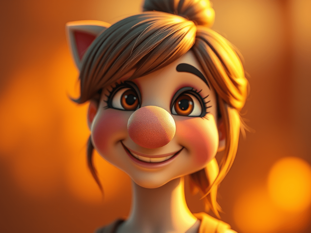 With a Corncob pipe and a Button&nbsp;Nose